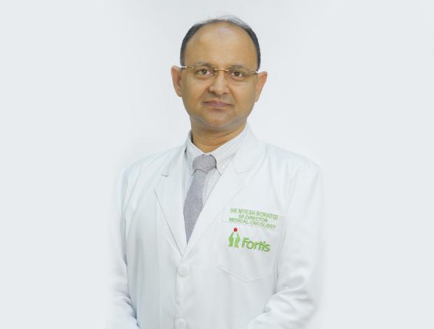 Dr. Nitesh Rohatgi Oncology | Medical Oncology Fortis Cancer Institute, Defence Colony